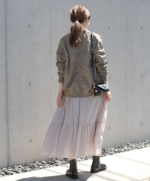 「URBAN RESEARCH Sonny Label」 ジップアップブルゾン FREE ベージュ レディース_画像9