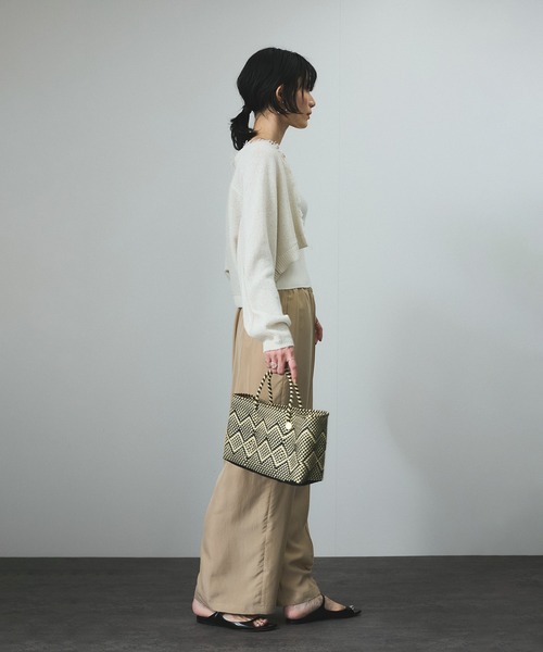 「Letra」 かごバッグ FREE オレンジ系その他4 レディース_画像6