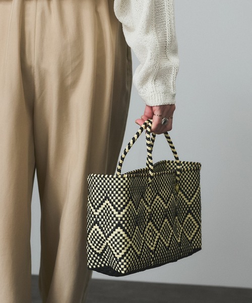 「Letra」 かごバッグ FREE オレンジ系その他4 レディース_画像7