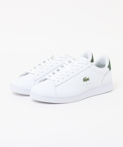 ラコステ メンズ スニーカー CARNABY SET 224 1 SMA WHT LACOSTE（ラコステ） スニーカー CARNABY SET 224 1 SMA メンズレザー