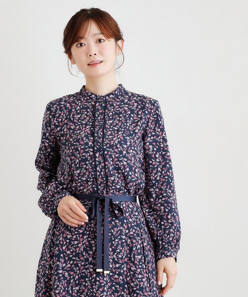 LAURA ASHLEY（ローラアシュレイ） ブラウス シャツ 「洗える／同柄 