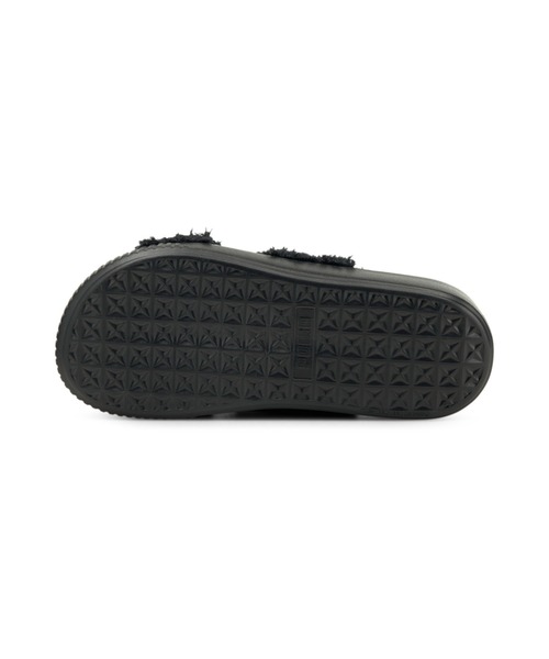 「PUMA」 フラットサンダル 24.0cm ブラック レディース_画像7