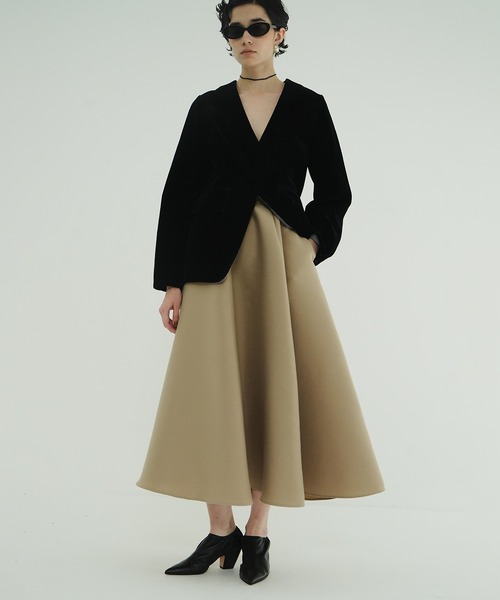 CLANE JACKET PULLOVER FLOCKY TOPS CLANE(クラネ)｜JACKET PULLOVER 