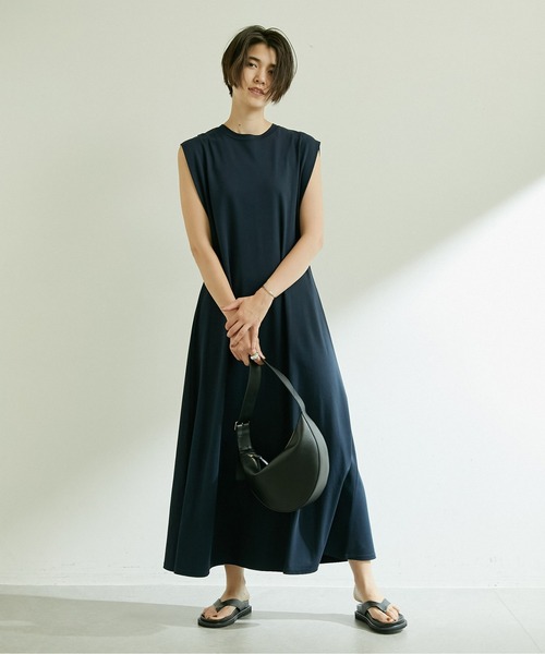 「GALLARDAGALANTE」 ノースリーブワンピース S ネイビー レディース_画像9