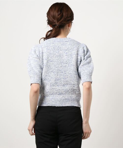 ANAYI（アナイ） 半袖ニット 36 ブルー系その他 レディース : ZOZOTOWN