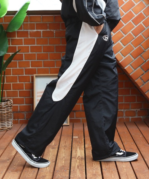 8 パンツ ナイロン切替パンツ メンズ レディース : ZOZOTOWN Yahoo!店