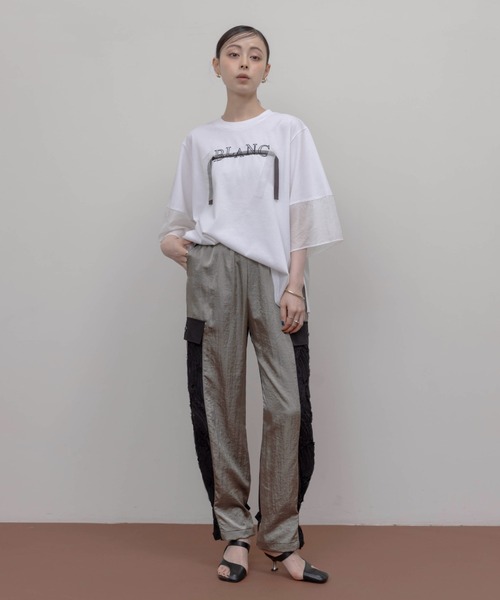【新品・未使用】Eimee Law シャツ Eimee Law（エイミーロウ） 半袖Tシャツ FREE オフホワイト レディース