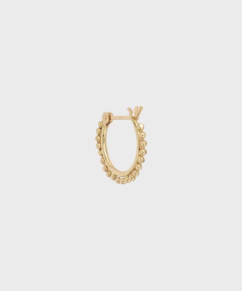 NOJESS（ノジェス） ピアス K10フープピアス レディース : ZOZOTOWN 