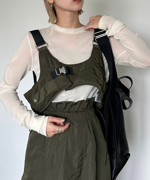 ＣＦＴ.ビスチェ CFT. バックルミリタリービスチェ レディース : ZOZOTOWN Yahoo!店