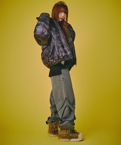 GALFY 超美品アウター GALFY（ガルフィー） ブルゾン アウター GALFY-パフパフ泥棒ジャケット