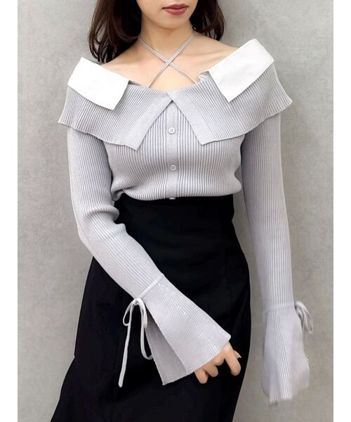 dazzlin バックレースアップアシメマーメイドスカート タグ付き dazzlin（ダズリン） スカート バックレースアップアシメマーメイド
