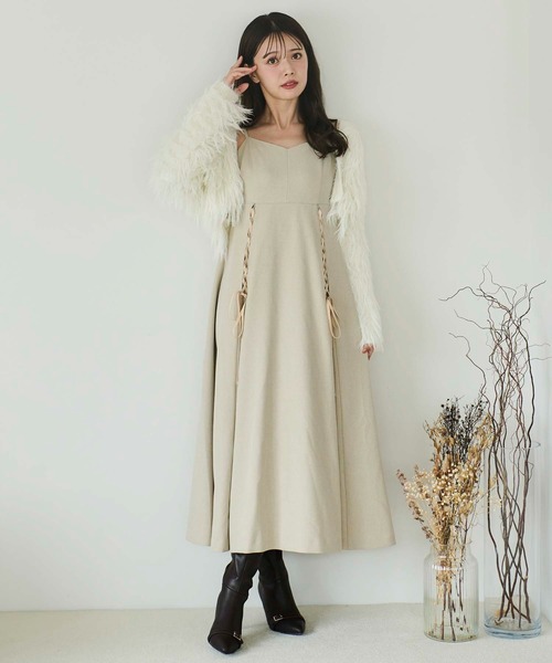 NOELA（ノエラ） キャミソールワンピース M ボルドー レディース