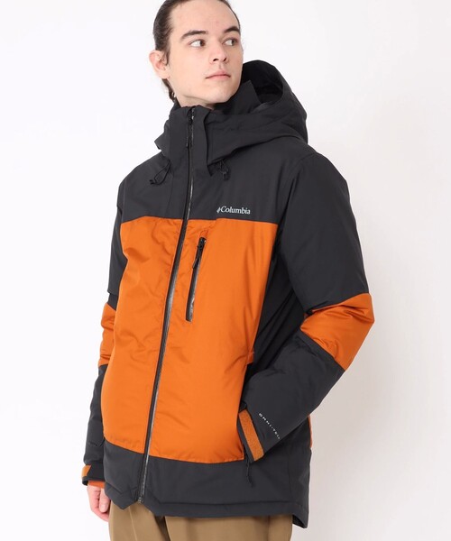 Columbia（コロンビア） ダウンジャケット L オレンジ メンズ