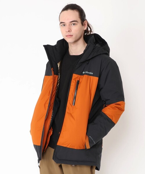 Columbia（コロンビア） ダウンジャケット L オレンジ メンズ