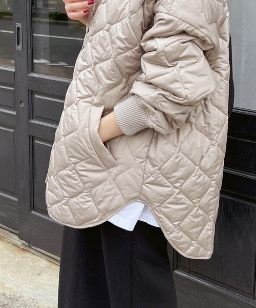 Spick&Span PeキルティングBZ ラウンドテール　ブルゾン　38 Spick&Span PeキルティングBZ ラウンドテール ブルゾン 38 Spick&Span