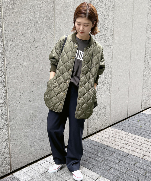 Spick&Span PeキルティングBZ ラウンドテール　ブルゾン　38 Spick&Span PeキルティングBZ ラウンドテール ブルゾン 38