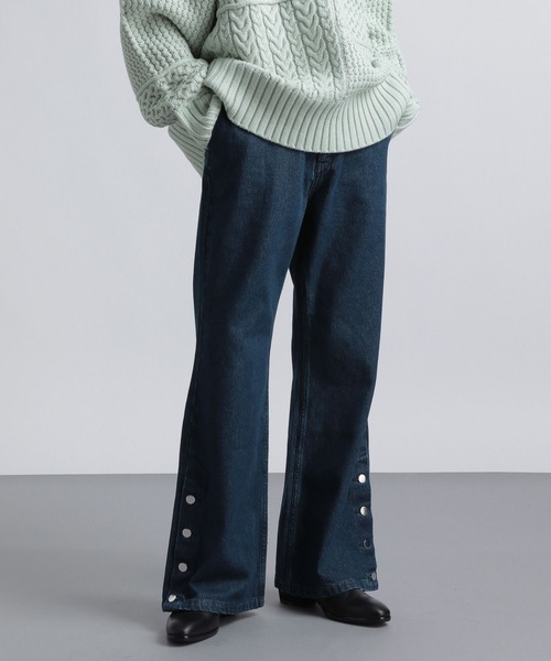HARE（ハレ） デニムパンツ SMALL ブルー系その他 メンズ : ZOZOTOWN