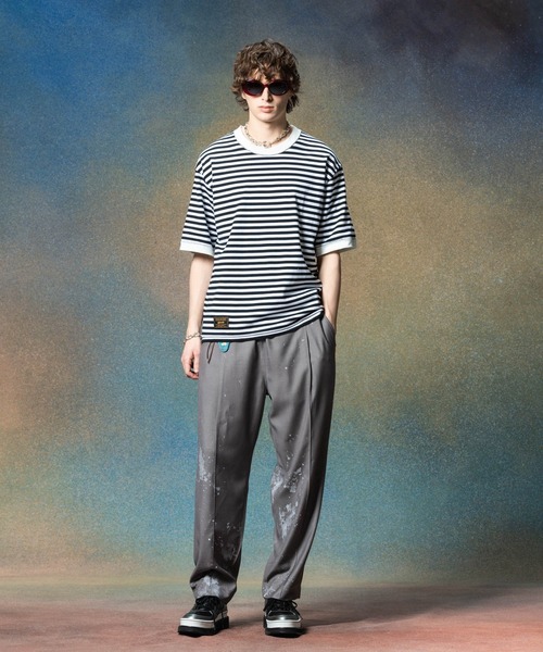 「glamb」 半袖Tシャツ L イエロー メンズの画像