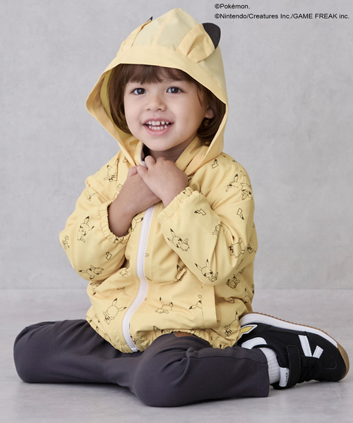 子ども用イエローフード付きジャケット 子ども用イエローフード付きジャケット 子ども用イエローフード付き