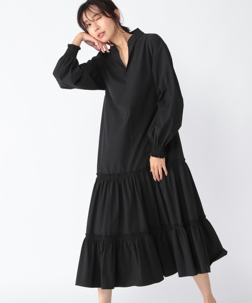 BARNYARDSTORM（バンヤードストーム） 長袖ワンピース S ブラック