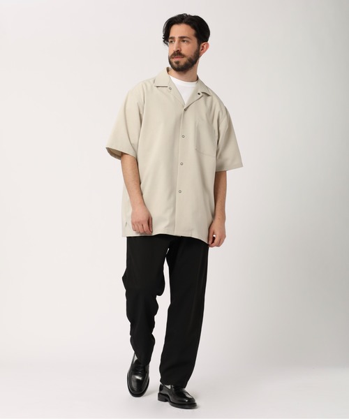 「CUSTOM CULTURE」 半袖シャツ 3 ベージュ メンズ_画像8