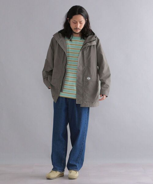 「SHIPS」 マウンテンパーカー SMALL グレー メンズ_画像3