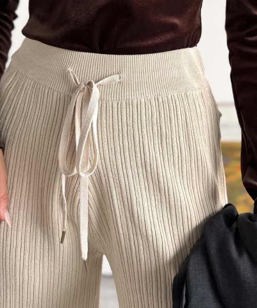 「classicalelf」 イージーパンツ X-LARGE ブラック レディース_画像3