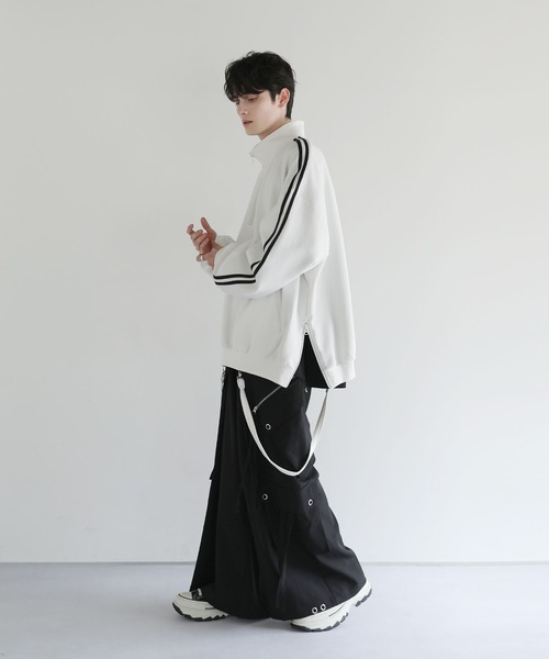 「LILL」 長袖Tシャツ M ブラック メンズ_画像4