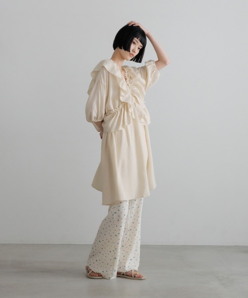 パンツ アソートフレアパンツ　 640995 レディースの画像