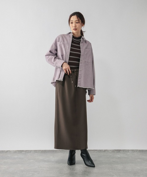 GLOBAL WORK（グローバルワーク） スカート ウツクシルエットWクロスI