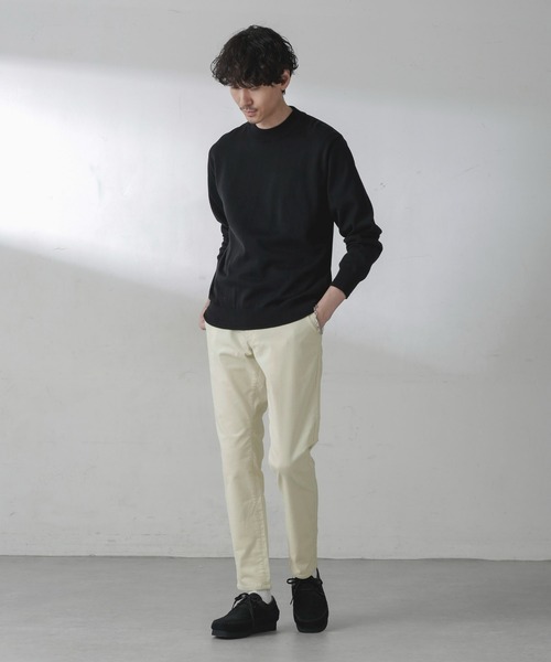 「NANO universe」 コーデュロイパンツ X-SMALL カーキ メンズ_画像6