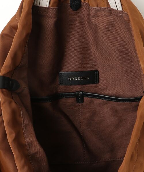 「ORSETTO」 2WAYバッグ - ブラウン レディース_画像4