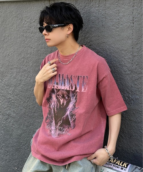 「ADAMASTE」 半袖Tシャツ MEDIUM ホワイト系その他 メンズ_画像3