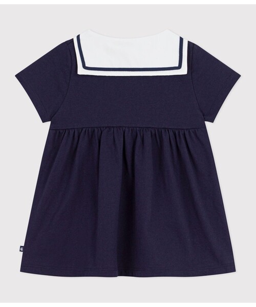ワンピース セーラーカラ−ワンピース キッズ 子供服の画像