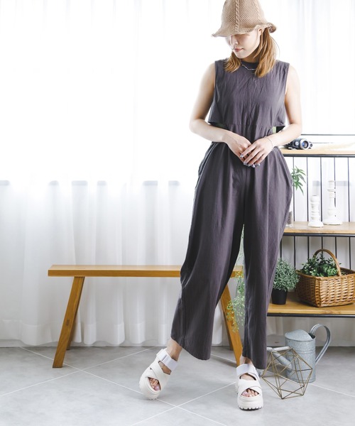 「attagirl」 フラットサンダル M アイボリー レディース_画像2