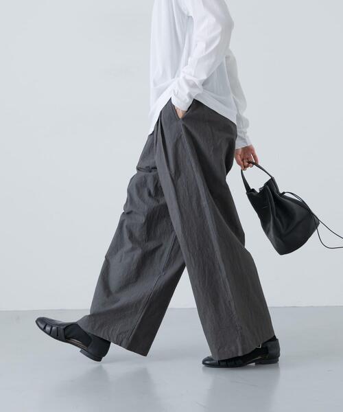 かぐれ パンツ コットン2タックパンツ レディース : ZOZOTOWN Yahoo!店