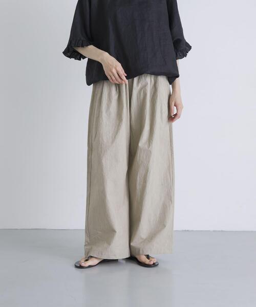 かぐれ パンツ コットン2タックパンツ レディース : ZOZOTOWN Yahoo!店