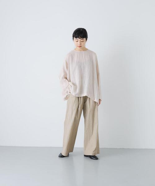 かぐれ パンツ コットン2タックパンツ レディース : ZOZOTOWN Yahoo!店