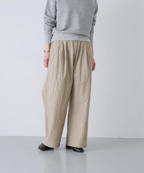 かぐれ パンツ コットン2タックパンツ レディース : ZOZOTOWN Yahoo!店