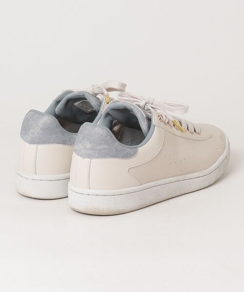 「+diana」 ローカットスニーカー 25.0cm ベージュ レディース_画像2
