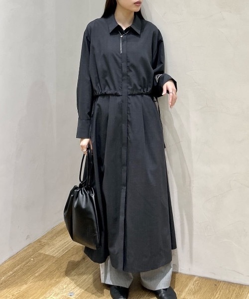 STYLEMIXER（スタイルミキサー） シャツワンピース ヨークレイヤード