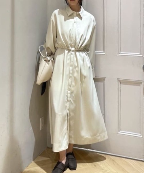 STYLEMIXER（スタイルミキサー） シャツワンピース ヨークレイヤード