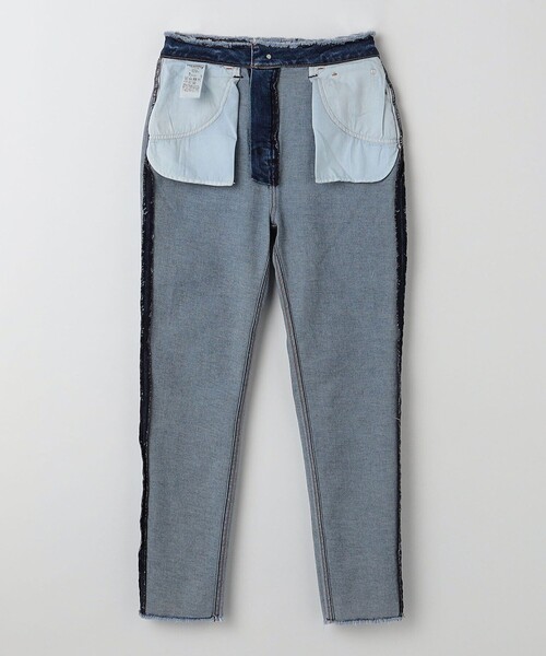 「Healthy denim」 デニムパンツ MEDIUM ブルー レディース_画像4