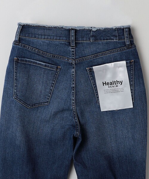 「Healthy denim」 デニムパンツ MEDIUM ブルー レディース_画像7