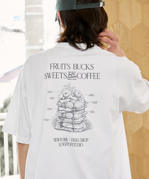 PUBLUX（パブリュクス） tシャツ 「機能性素材」LOVE POP STUDIO SWEET