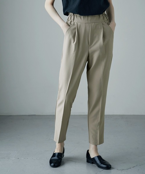 「etoll.」 スラックス M ネイビー レディース_画像3