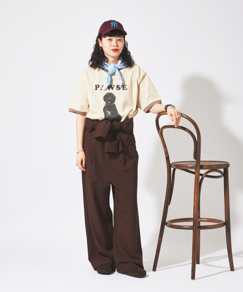 snow peak（スノーピーク） tシャツ 別注 レスティング ドッグ