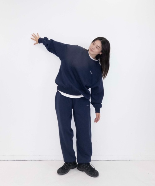「BROKEN BASE」 スウェットカットソー MEDIUM 杢グレー メンズ_画像7