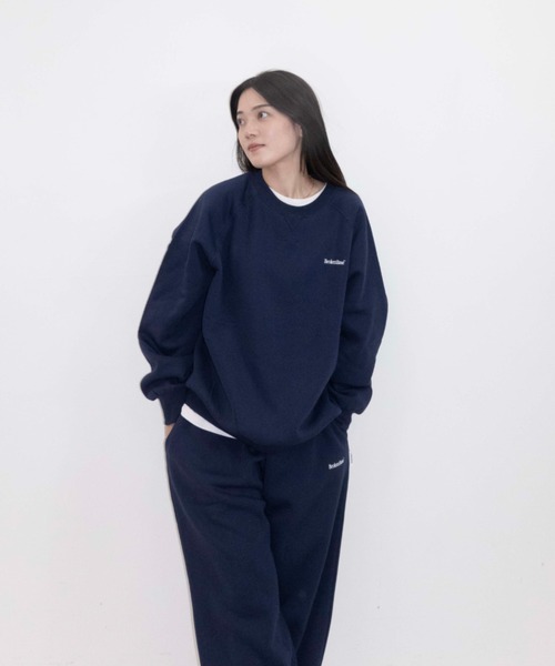 「BROKEN BASE」 スウェットカットソー MEDIUM 杢グレー メンズ_画像8