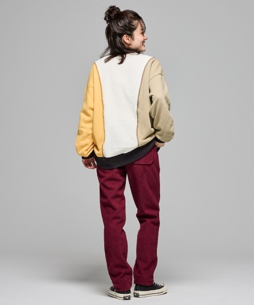 「KRIFF MAYER Lady's Collection」 スウェットカットソー LARGE ベージュ レディース_画像8